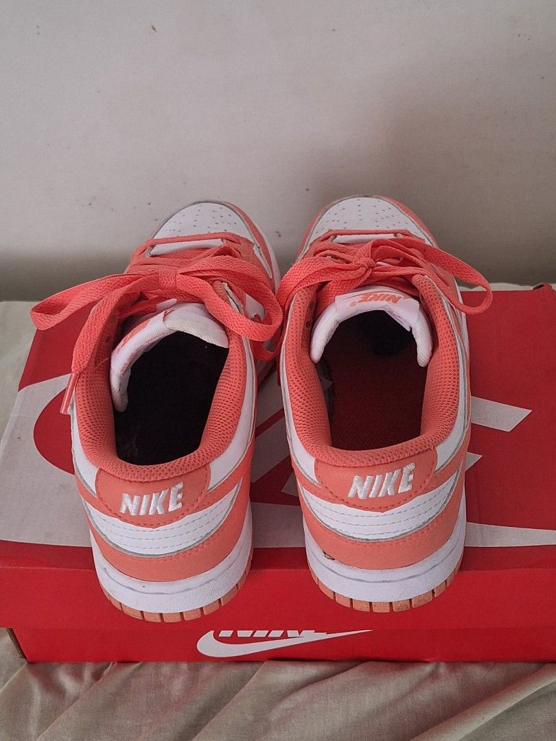 Women's Nike Dunk Low - WILD MANGO (Category: Looking For) located in Manila. Submitted by aalxs__ (Listing ID 1461062791, Image 3). Description: Fs: Nike Women's Dunk Low "WILD MANGO" Original • Brandnew Size: 7 Note: Only used once, still in very good condition, and comes with the original box..