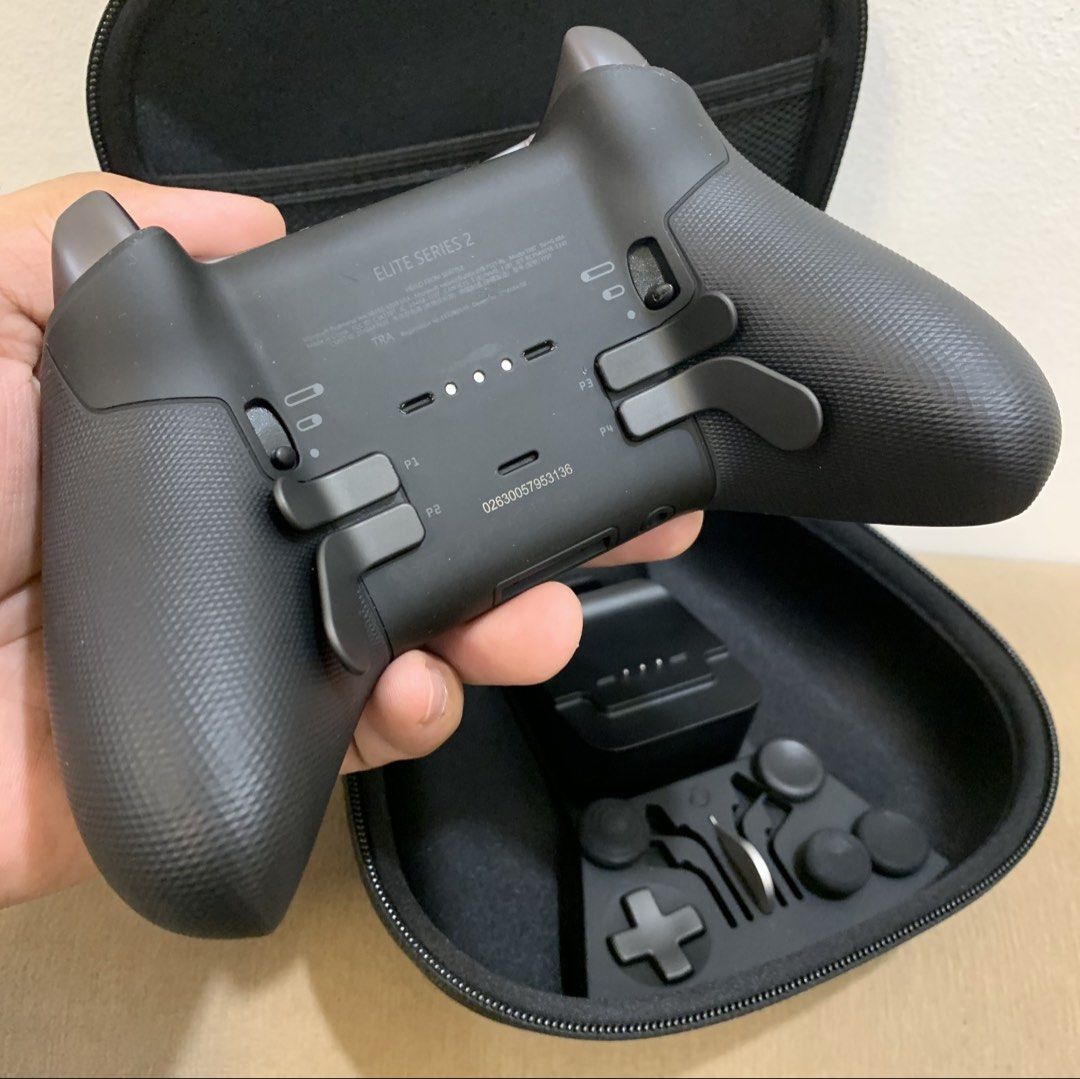 Xbox Elite Series 2 Controller (Category: Controllers) located in Imus. Submitted by shavogamingph (Listing ID 1461108712, Image 3). Description: ✅ Item in good condition ✅ No issue, pwede po itest 😊 Xbox Elite Series 2 Controller Clean and smooth Slightly used only 📍 Imus Cavite Pick up/ Meetup Lalamove/ LBC 🛵 COD is Available.