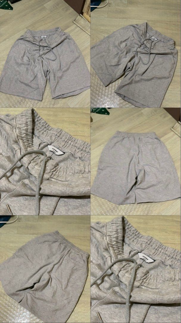 XEROBNR LONG SWEATSHORT (Category: Joggers) located in Davao. Submitted by meta_thrift (Listing ID 1461113148, Image 1). Description: XEROBNR DARK GRAY SWEATSHORT Size M on tag Waist: Freesize Length: 22 Thigh: 13 Leg hole: 12.5 Excellent Condition Complete Tags No Issue.