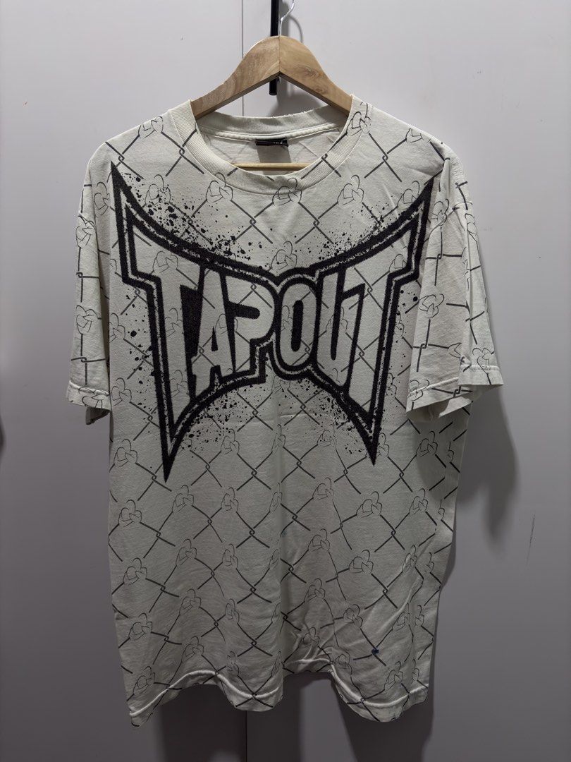 Y2K TAPOUT MMA AOP VINTAGE TEE (Category: Tshirts & Polo Shirts ) located in Binan City. Submitted by micosarchive (Listing ID 1461002811, Image 2). Description: Pm for dimes and details Tags: Y2K Tapout MMA tee 🥊 #Tapout #TapoutVintage #TapoutY2K #Y2K #Y2KFashion #Y2KStreetwear #MMA #MMAStyle #MMAStreetwear #FightingStyle #VintageMMA #VintageTee #VintageShirt #GraphicTee #OversizedTee #Streetwear #EdgyStreetwear #2000sFashion #00sFashion #Throw