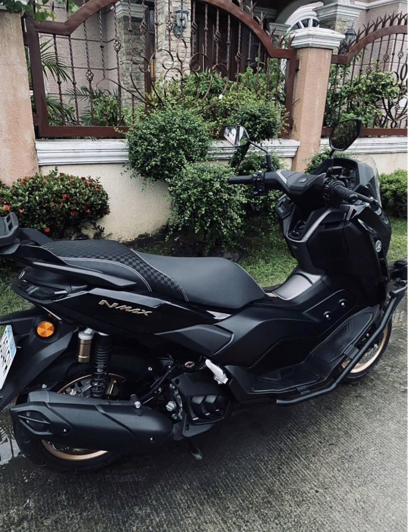 Yamaha NMAX TECHMAX V3 (Category: Motorbikes for Sale) located in Mabalacat. Submitted by iamyummie (Listing ID 1461097837, Image 2). Description: YAMAHA NMAX TECHMAX V3 2025 Model ✅ASKING PRICE: P148,000 ✅NO TOP BOX: P145,000 ‼️SRP: P 176,000 Aquired from first owner Almost brand new condition Alagang Alaga at Sariwa Makapal ang gulong Halos bagong change oil lang ODO: 4K+ ✔️COMPLETE OR/CR ✔️MANUAL/BOOKLET ✔️ORIGINAL PLATE ✔️2 VALID ID w/ SIGNAT