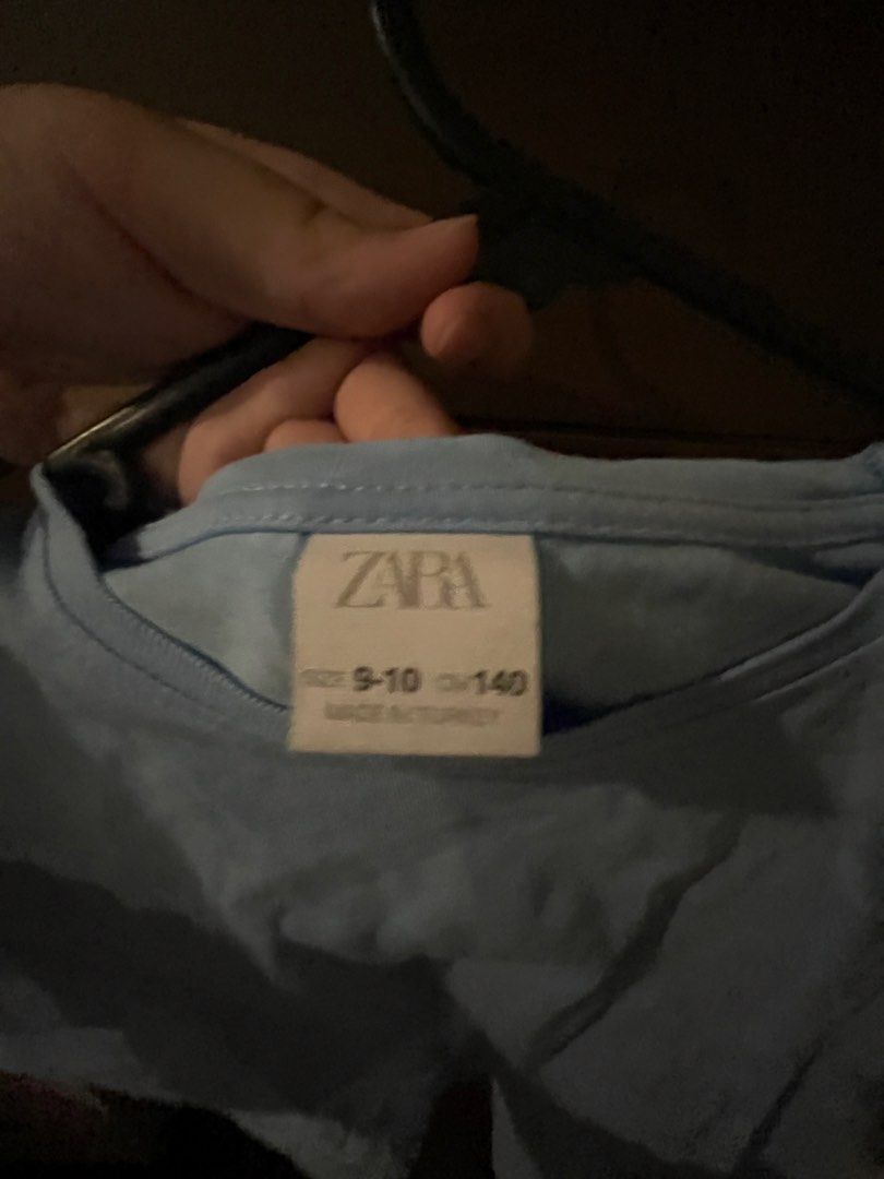 Zara kids shirt (Category: Babies & Kids Fashion) located in Cavite. Submitted by danisdeals (Listing ID 1461013209, Image 3). Description: Original zara kids shirt size 9-10 years Rfs-decluttering.