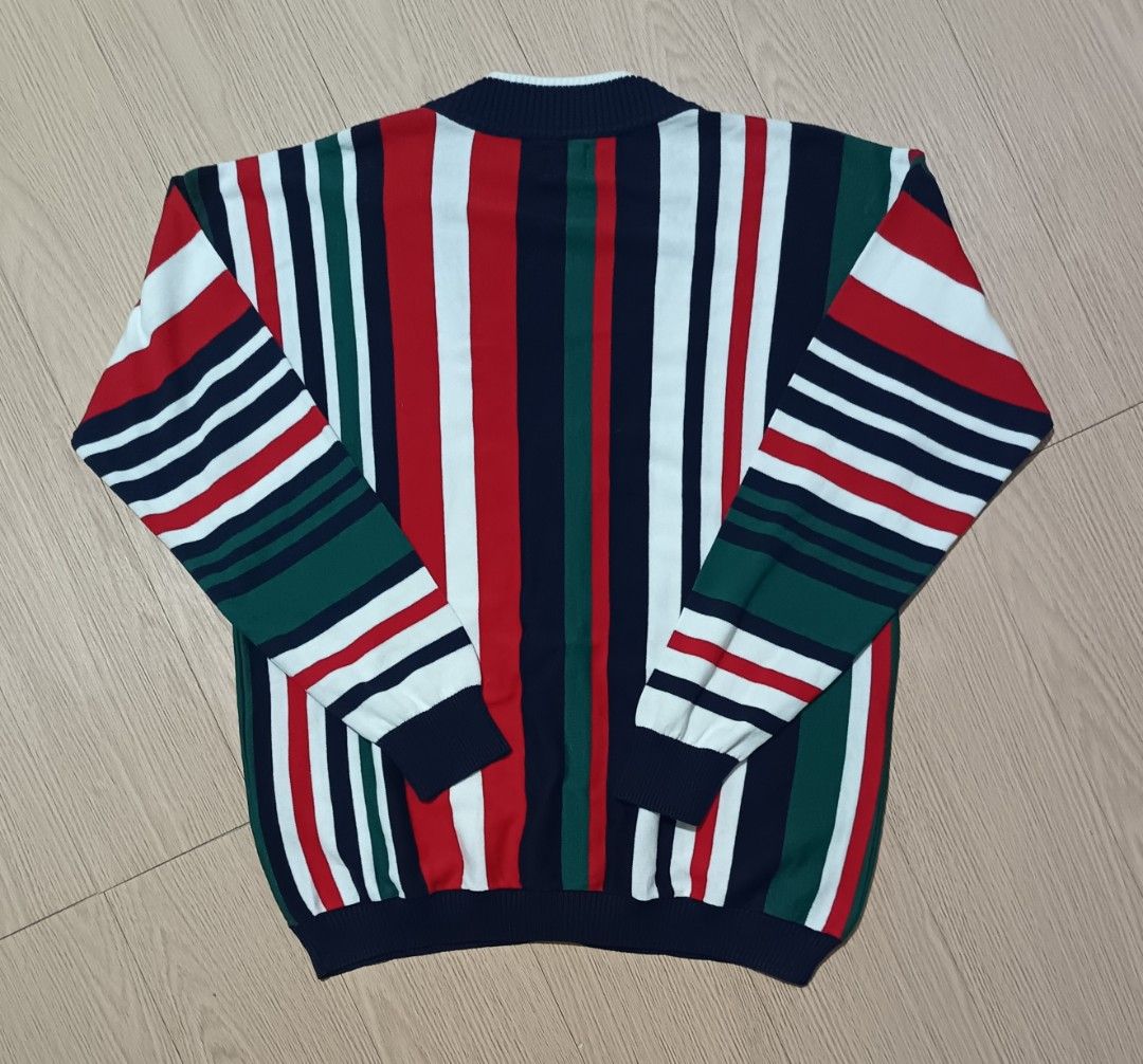 ZARA STRIPED CARDIGAN (Category: Activewear) located in Cavite. Submitted by marcuz.lifestyle (Listing ID 1461072215, Image 3). Description: SIZE:MEDIUM ON TAG WIDTH:21.5 LENGTH:27 EXCELLENT CONDITION NO ISSUE COLOR RATE:10/10 MOP:GCASH DELIVERY COURIER:JNT LOCATION:IMUS CAVITE.