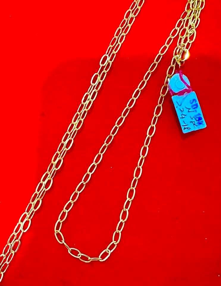 18k Saudi gold link necklace (Category: Necklaces) located in Manila. Submitted by bhelgoldseller2ndaccount (Listing ID 1461221735, Image 1). Description: New!!✨New!!✨New!! Authentic 18k Saudi Golds 💯pawnable/naisasanla 💯with high appraisal rate 💯good investment 💯Direct supplier price 👉OPEN for resellers 🌺please take time to evaluate their actual sizes and grams 👉Best panggift for all occasions ✅ Sold per grams not per piece Kya lowest pri