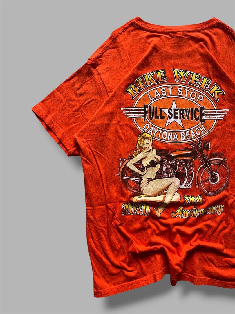 2020 Bike Week (Category: Activewear) located in Cebu City. Submitted by dip.thrift (Listing ID 1461187417, Image 3). Description: ▫️Trecento Tag ▫️Large (22x28.5) ▫️Issue: Stain (Unnoticeable) & 1 Pinhole ▫️Color Rate: 10/10 ▫️Condition: 9/10 .