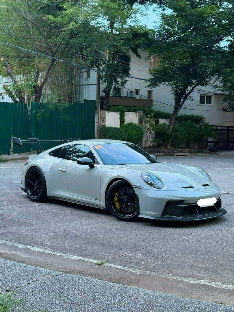 2022 992.1 GT3 (Category: Announcements) located in Cavite. Submitted by eyamvillag08141 (Listing ID 1461175924, Image 1). Description: 2022 992.1 GT3 9K kms 1 of 1 Full GT3 Adro Carbon Aero program Kline exhaust and headers Fullest option from porsche + Extra options added PTS color Front Lift PCCB Matrix head light option Fire extinguisher Carbon fiber bucket seats Roll cage Price: 19.5M.