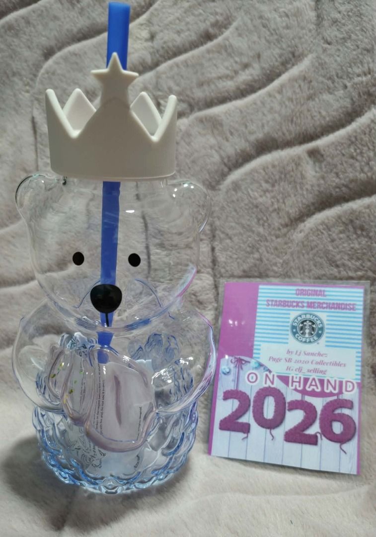 2026_Starbucks Bear Glass Siren Muse (Category: Water Bottles & Tumblers) located in Pasig City. Submitted by love11shop2020 (Listing ID 1461322207, Image 3). Description: Starbucks Bear Glass Siren Muse NO TO FAKE / DUPLICATE ITEMS ✔️ORIGINAL ✔️BRANDNEW ✔️Limited Offer / limited Stocks Only 👍ready for pick up / on hand _ available 👍Location Pasig City 👍MOP Gcash / Maya / Gotyme / 👍CC Payment QRPH + 30.00 👍Feel FREE to Send Us DM -Direct Mes