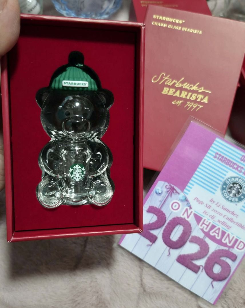 2026_Starbucks Glass Bear Ornaments Decorations (Category: Other Home Decor) located in Pasig City. Submitted by love11shop2020 (Listing ID 1461322087, Image 1). Description: Starbucks Glass Bear Ornaments Decorations NO TO FAKE / DUPLICATE ITEMS ✔️ORIGINAL ✔️BRANDNEW ✔️Limited Offer / limited Stocks Only 👍ready for pick up / on hand _ available 👍Location Pasig City 👍MOP Gcash / Maya / Gotyme / 👍CC Payment QRPH + 30.00 👍Feel FREE to Send Us 