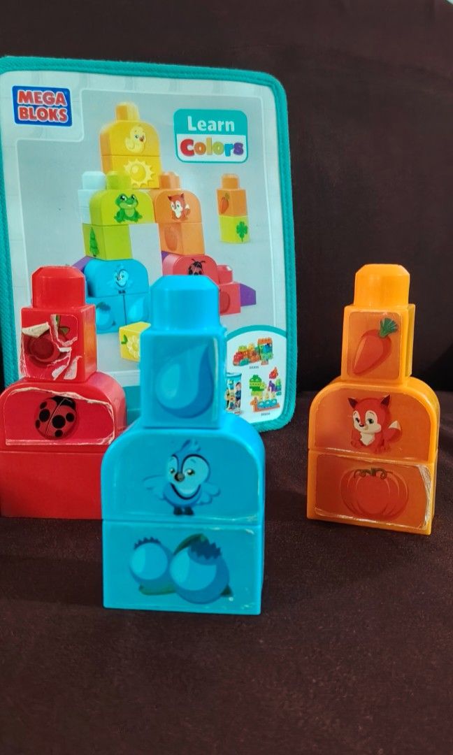 2nd hand Fisher-Price mega bloks (Category: Educational & Learning Toys) located in Las Pinas. Submitted by trendzchoice02 (Listing ID 1461130294, Image 3). Description: 🔸Brand: Fisher-Price 🔸bawal sa maarte, with signs of usage (please refer to pictures 🔸actual pieces:21 🔸recommended for: 1-5 yrs old 🔸delivery charge c/o buyer #blocks #bloks #fisherprice #toy #preloved.