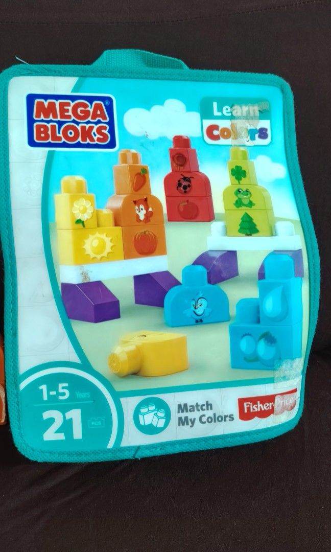 2nd hand Fisher-Price mega bloks (Category: Educational & Learning Toys) located in Las Pinas. Submitted by trendzchoice02 (Listing ID 1461130294, Image 1). Description: 🔸Brand: Fisher-Price 🔸bawal sa maarte, with signs of usage (please refer to pictures 🔸actual pieces:21 🔸recommended for: 1-5 yrs old 🔸delivery charge c/o buyer #blocks #bloks #fisherprice #toy #preloved.
