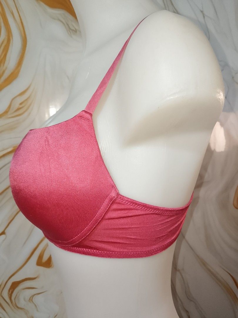 36b GeorgevPink Push-Up Bra (Category: Undergarments & Loungewear) located in Manila. Submitted by truecrystal-1407 (Listing ID 1461281161, Image 3). Description: - Pretty pink push-up bra - Smooth, shiny fabric - Adjustable straps and back closure - Provides excellent support and lift - Comfortable fit for everyday or special occasions.