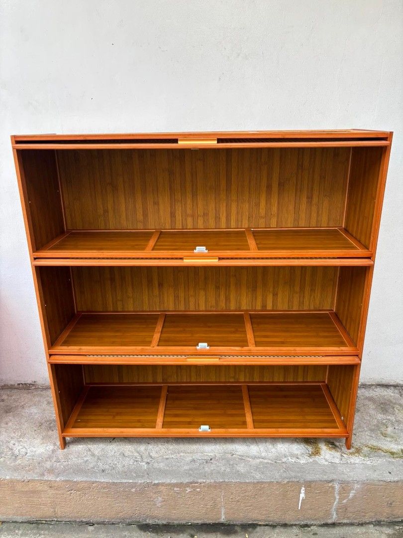 3L Bamboo shoe cabinet (Category: Shelves, Cabinets & Racks) located in Manila. Submitted by joydolor (Listing ID 1461197755, Image 2). Description: 3L bamboo shoe cabinet.