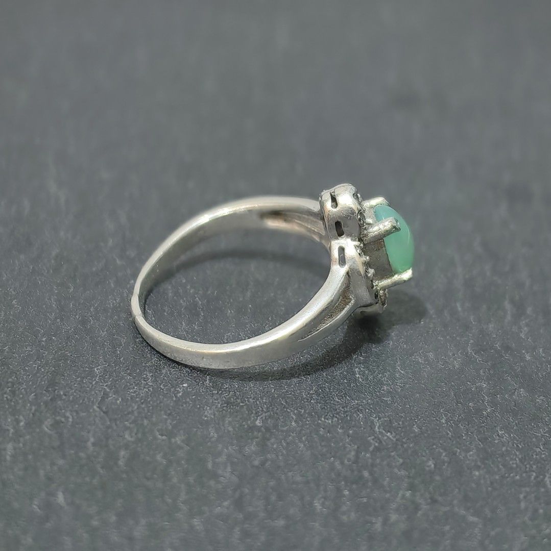 925 Silver ring, size 7.25 (Category: Rings) located in Pasig City. Submitted by primepicksph (Listing ID 1461247401, Image 3). Description: DISCLAIMER: Stones used in the accessories are not tested. Therefore, we are selling the items as is. These products are sourced from different suppliers who have obtained them from auctions. Though some may still look brand new, we declare all items posted as pre-owned. Please manage your expectations as so