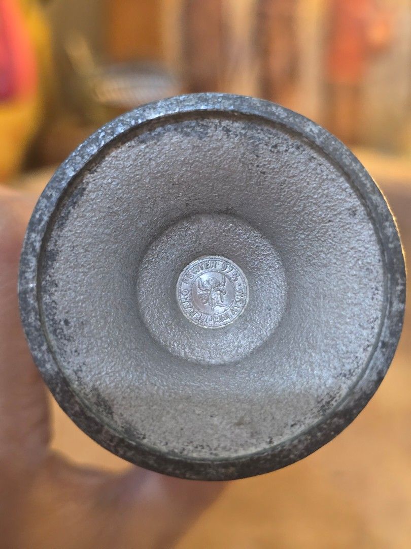 97% Pewter | Merlion Bud Vase (Category: Vases & Decorative Bowls) located in Taguig. Submitted by themessynook (Listing ID 1461314288, Image 3). Description: .