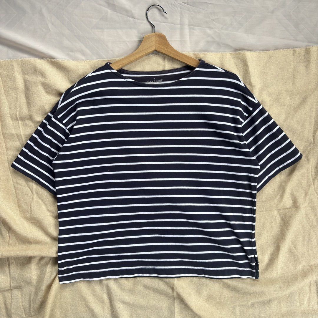 🏷️ MUJI BASIC TOP (Category: Shirts) located in Baguio. Submitted by thriftshopxbaguio (Listing ID 1461138764, Image 1). Description: — GOOD CONDITION — MUJI — COLOR RATE 9/10.