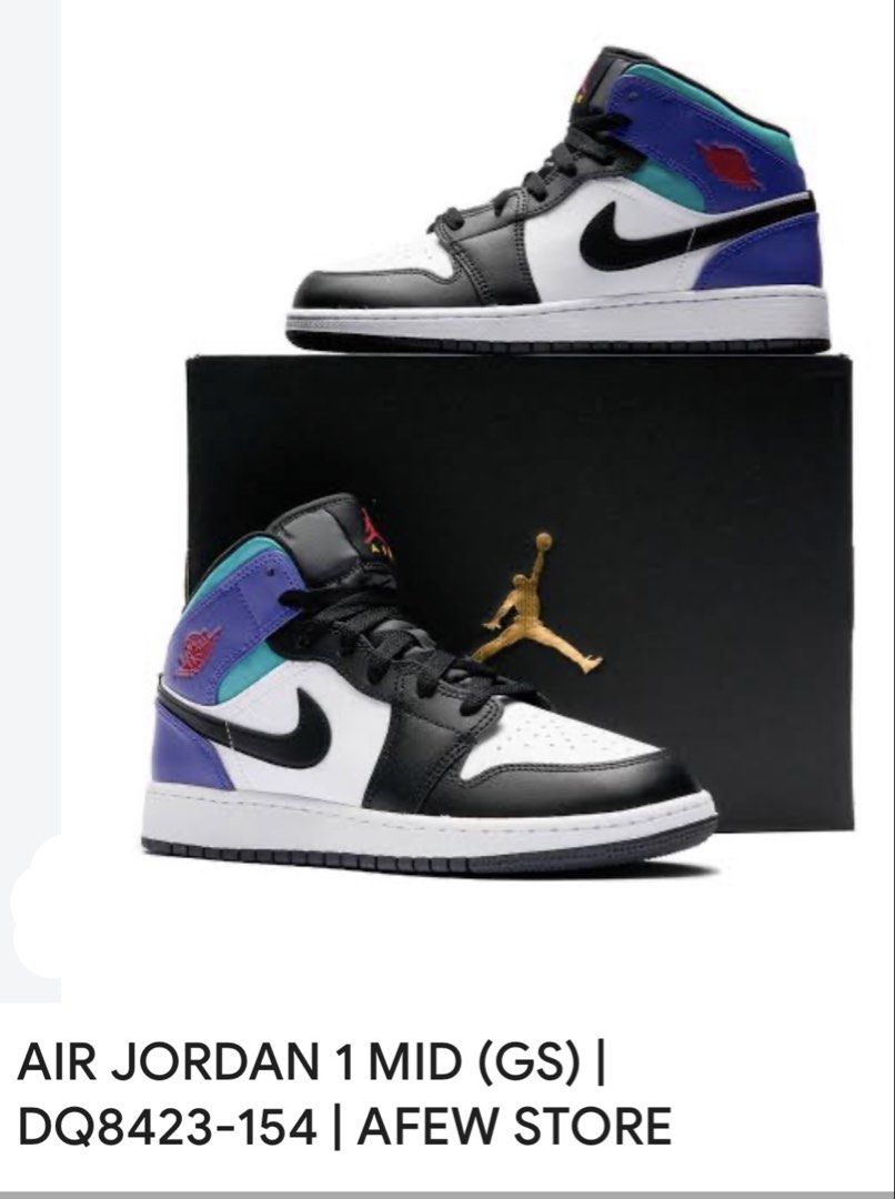 💯 Original Air Jordan Mid (GS) (Category: Sneakers) located in Quezon City. Submitted by mikeylachua29 (Listing ID 1461223684, Image 2). Description: Good as brand new / used 2-3x only Size : 7y or Eur 40 / 25cm.