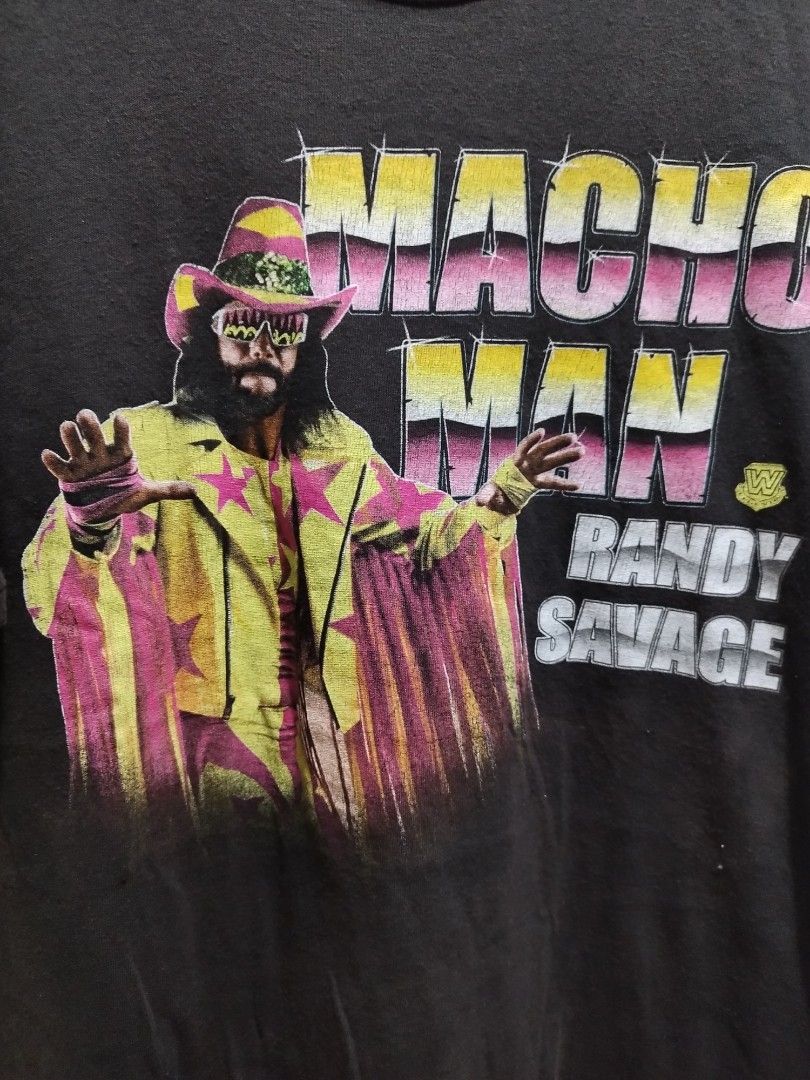 🌐 WWE RANDY SAVAGE "MACHO MAN" (Category: Tshirts & Polo Shirts ) located in Dasmarinas. Submitted by azap.collections.archive (Listing ID 1461146658, Image 2). Description: .