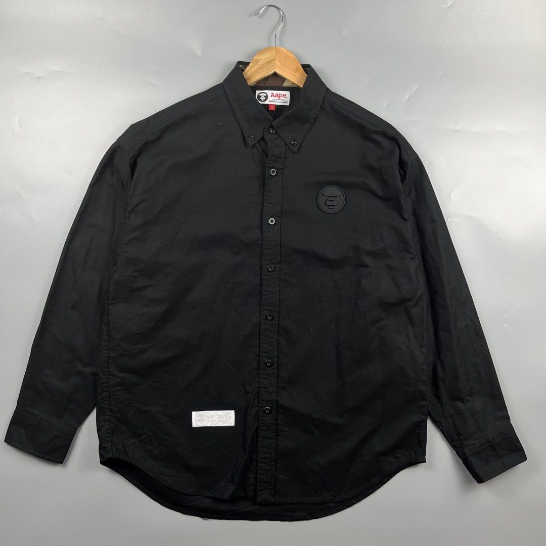 Aape Black Longsleeves (Category: Activewear) located in Los Banos. Submitted by 4030.archives. (Listing ID 1461270255, Image 1). Description: Aape Black Longsleeves 1500 Pesos Small Length : 29 inches Width : 23 inches Good as new.