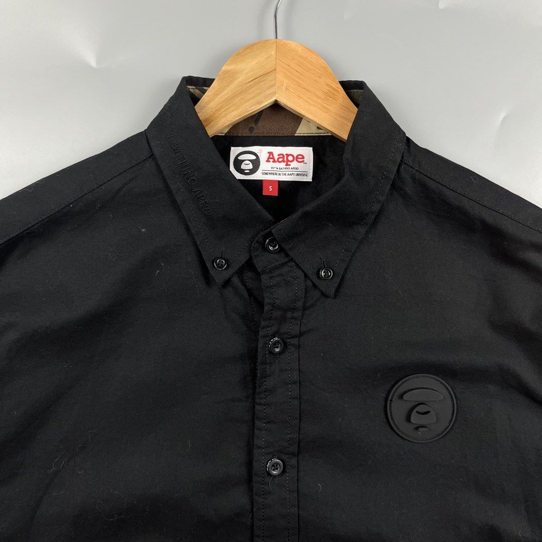Aape Black Longsleeves (Category: Activewear) located in Los Banos. Submitted by 4030.archives. (Listing ID 1461270255, Image 2). Description: Aape Black Longsleeves 1500 Pesos Small Length : 29 inches Width : 23 inches Good as new.
