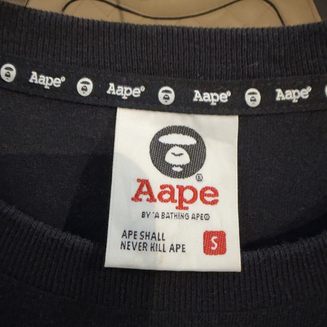 Aape Now Big Logo Black Shirt (Category: Tshirts & Polo Shirts ) located in Manila. Submitted by jerichomal82553 (Listing ID 1461259510, Image 2). Description: Aape Now Big Logo Black Shirt 19 by 27 Good Condition Complete Tags.