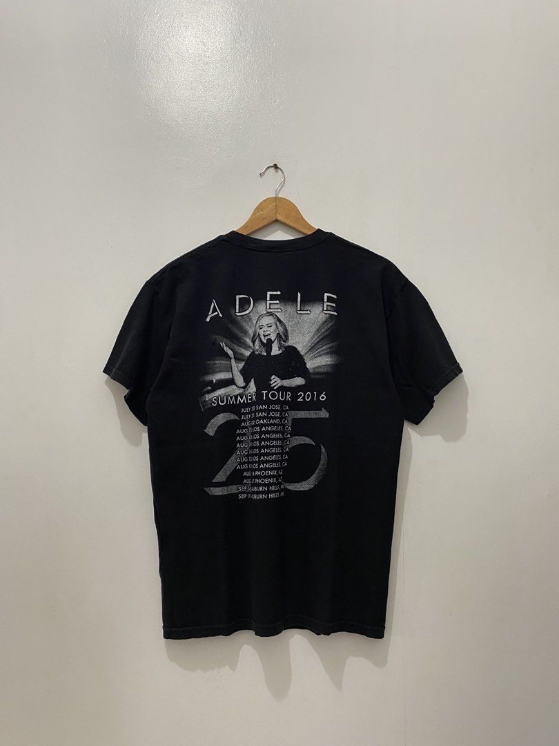 Adele Summer Tour 2016 (Category: Tshirts & Polo Shirts ) located in Naga. Submitted by jamesserra69599 (Listing ID 1461281231, Image 2). Description: LARGE 21x28 COLOR RATE: 9.5/10 VERYGOOD CONDITION ISSUE: HAIRLINES & 1 PINHOLE.