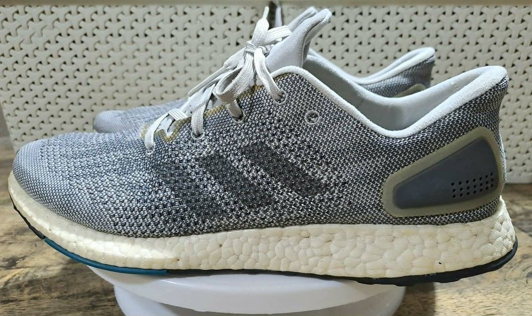 Adidas Grey Pureboost DPR (Category: Sneakers) located in Muntinlupa City. Submitted by bravegem.60987a (Listing ID 1461290967, Image 2). Description: 👟 FOR SALE: ADIDAS PUREBOOST DPR 💰 PRICE: ₱2,699 NEGOTIABLE ➕ Plus Shipping Fee (SF) — SF c/o Buyer Details: • Brand: Adidas • Model: PureBoost DPR • Size: US 11 Men • Condition: Pre-owned / Preloved • Authentic • No Box • No Cracks • No Sole Separation • Clean and still in good wearable conditio