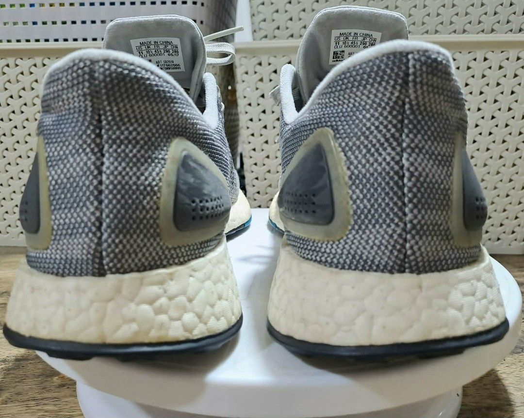 Adidas Grey Pureboost DPR (Category: Sneakers) located in Muntinlupa City. Submitted by bravegem.60987a (Listing ID 1461290967, Image 3). Description: 👟 FOR SALE: ADIDAS PUREBOOST DPR 💰 PRICE: ₱2,699 NEGOTIABLE ➕ Plus Shipping Fee (SF) — SF c/o Buyer Details: • Brand: Adidas • Model: PureBoost DPR • Size: US 11 Men • Condition: Pre-owned / Preloved • Authentic • No Box • No Cracks • No Sole Separation • Clean and still in good wearable conditio
