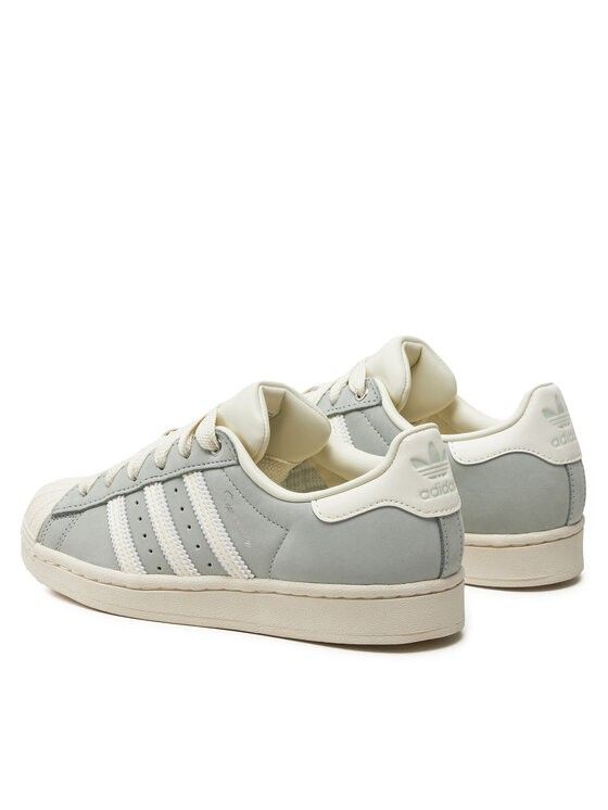 Adidas Superstar Grey White Shell Toe Sneakers (Category: Sneakers) located in Makati City. Submitted by alinalenn (Listing ID 1461136399, Image 1). Description: Well used, please see pics for the part na natatakpan ng lace. may signs of himulmol lang din sa sintas. but overall, no signs of issue sa soles or sa gluing. still intact. Gusto ko pa sana siya gamitin until i've realized na kaya ako nadadapa is because malaki siya for my size. i've bou