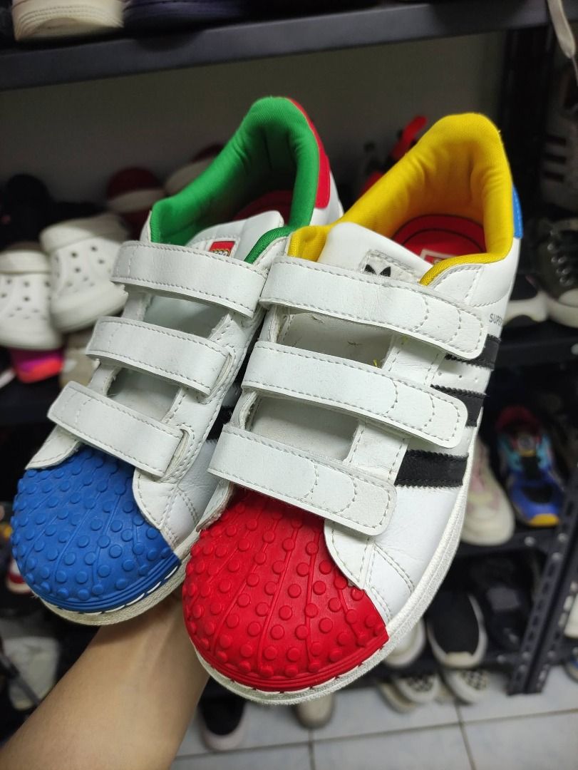 ADIDAS SUPERSTAR LEGO - EUR 36 (Category: Babies & Kids Fashion) located in Las Pinas. Submitted by w3e_ph_select_shop (Listing ID 1461293353, Image 1). Description: EUR 36 .