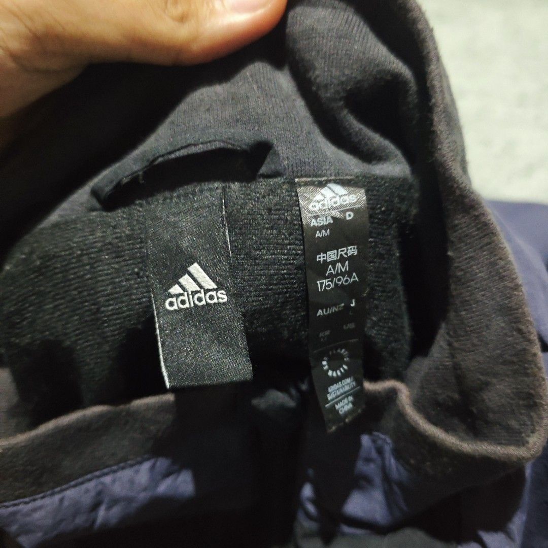 Adidas Three Stripes (Category: Coats, Jackets and Outerwear) located in Dagupan City. Submitted by johnny.flips (Listing ID 1461242740, Image 3). Description: 25W 27L excellent condition 9/10 color rate.