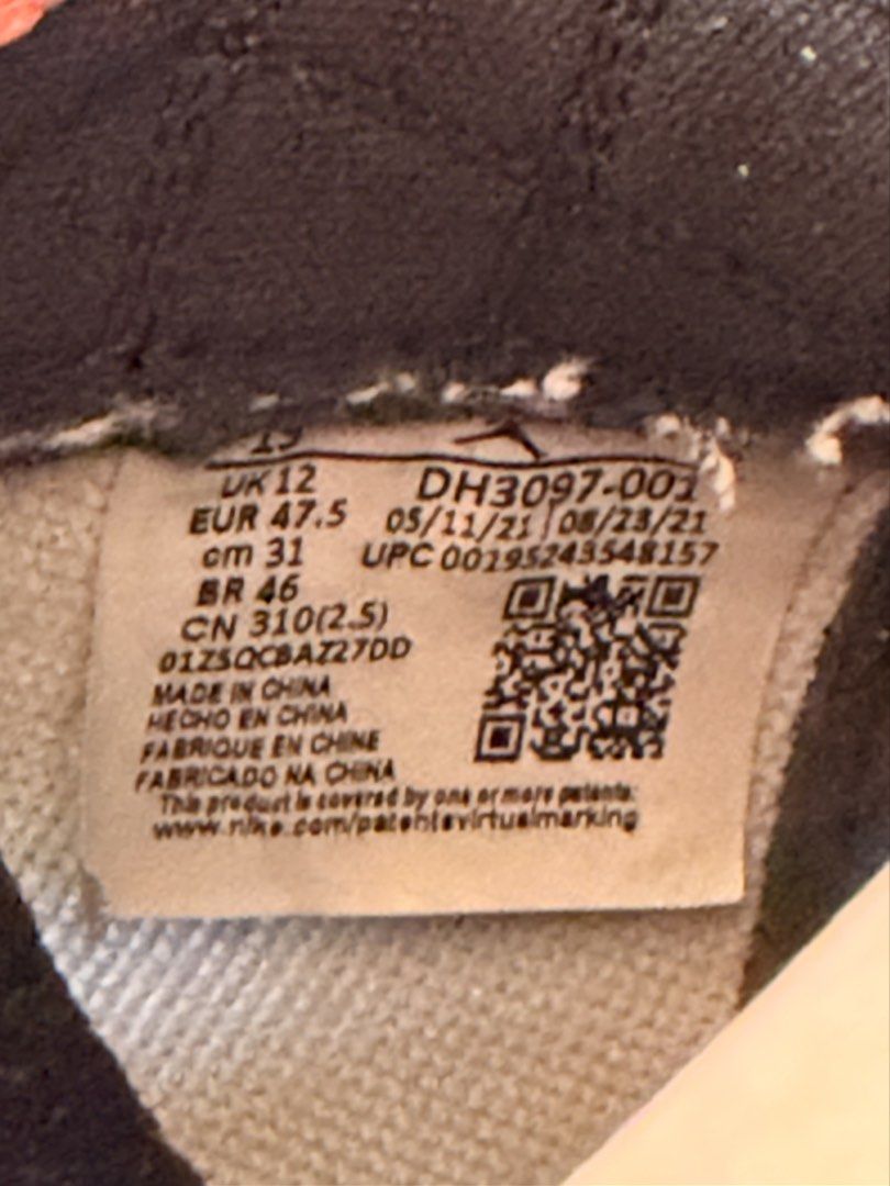 Air Jordan 1 High OG "Travis Scott" (Category: Sneakers) located in Davao. Submitted by ralphlorenz6 (Listing ID 1461130453, Image 3). Description: WTS/SELLING Air Jordan 1 High OG ‘Hand Crafted’ Sizes: US 13 | UK 12 | EUR 47.5 | 31 CM RFS: Decluttering MOP: Gcash or Bank Transfer Shipping nationwide via J&T/Flash Express PM for more inquiries.