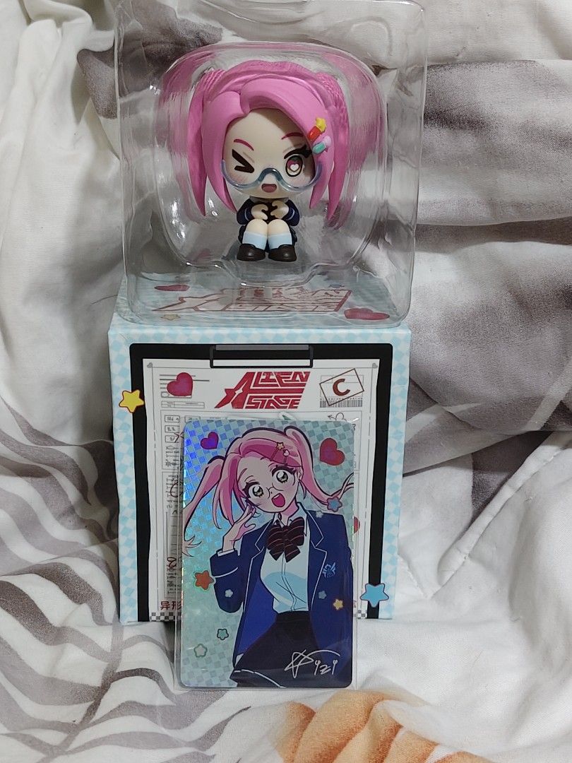 Alien Stage | AAHS Mizi Figure (Category: Everything Else Others) located in Cabanatuan. Submitted by _yleiii (Listing ID 1461259711, Image 1). Description: FS! AAHS Mizi figure AAHS Mizi figure - lowered it to 500php! - with poca and box - this just arrived ^^ mop: gcash, gotyme/any bank transfer mod: j&t, lbc, spx (sf at buyer's expense).