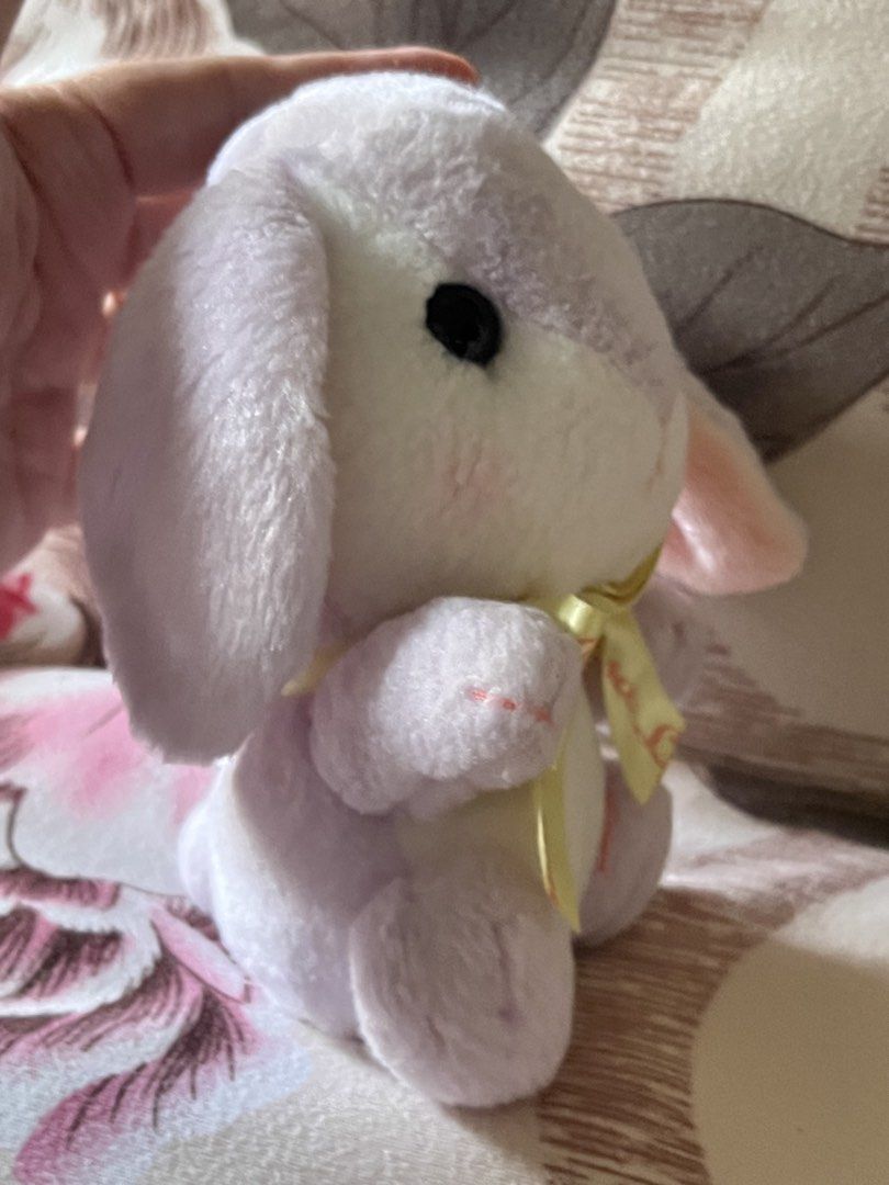 Amuse bunny white and lilac #11 (Category: Designer & Blind Box Toys) located in Paranaque City. Submitted by bonsaiart (Listing ID 1461237751, Image 2). Description: Pre owned Good condition 350+sf No to cod/ cop/meetup No breaking of bundle or set Payment via gcash or Paymaya Shipping via j&t.