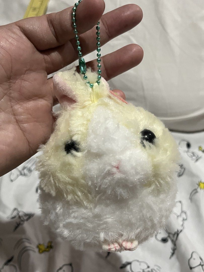 Amuse yellow and white bunny bag charm (Category: Other Stationery & Craft) located in Paranaque City. Submitted by bonsaiart (Listing ID 1461261006, Image 1). Description: Pre owned Good condition 275+ sf Payment first policy (gcash) Shipping ONLY (J&t) NO TO COD NO TO MEETUP NO TO COP (LBC).