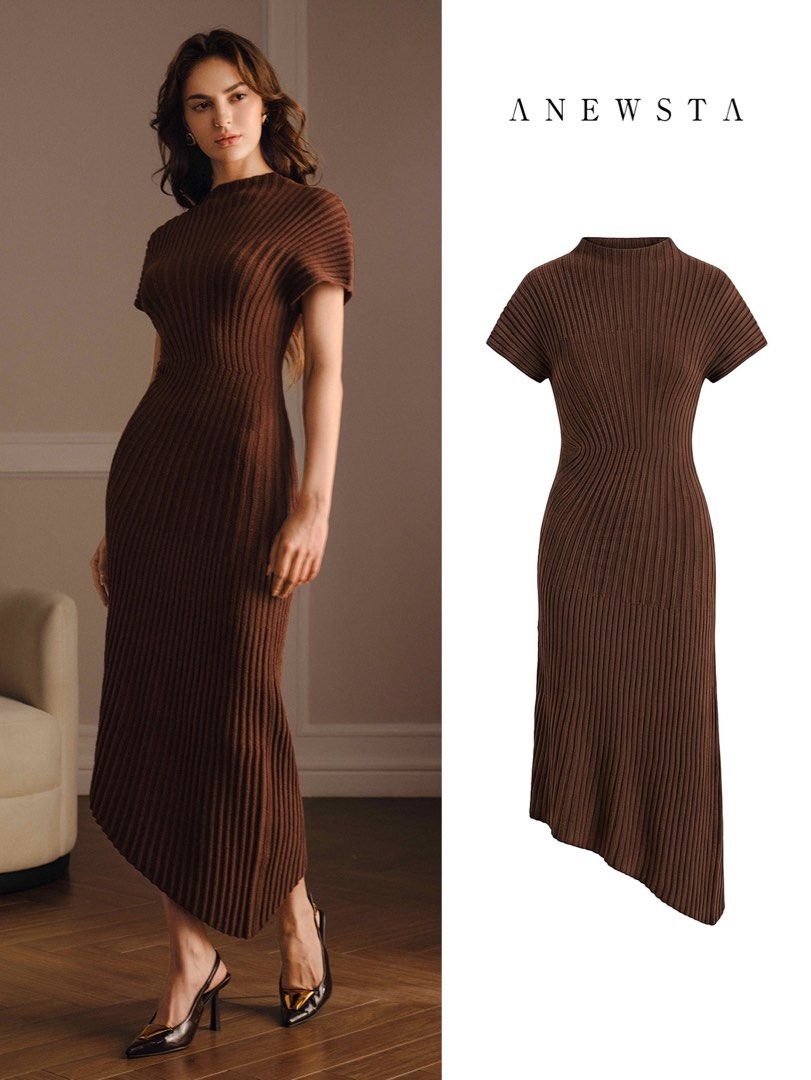 Anewsta Spring Elegant Dress High Quality (Category: Dresses) located in Cainta. Submitted by abegailyap14 (Listing ID 1461198466, Image 1). Description: Brand new with tag 🏷️ Batwing sleeves Coffee brown.