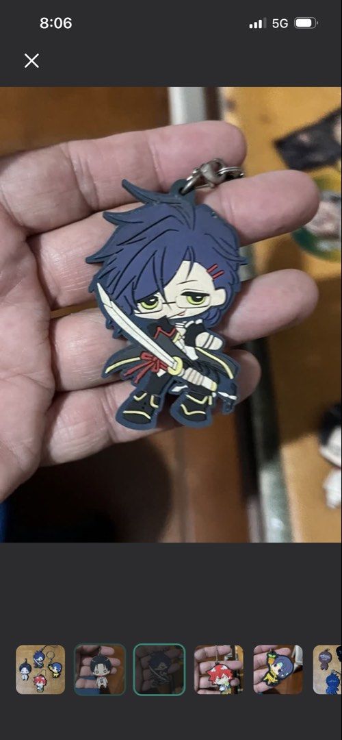 Anime bag charm #3 (SALE (Category: Character Goods) located in Paranaque City. Submitted by bonsaiart (Listing ID 1461317448, Image 1). Description: Pre owned Good condition 35+sf Payment via GCASH or paymaya No to meetup No to cop / cod Shipping via j&t only No breaking of set or bundle.