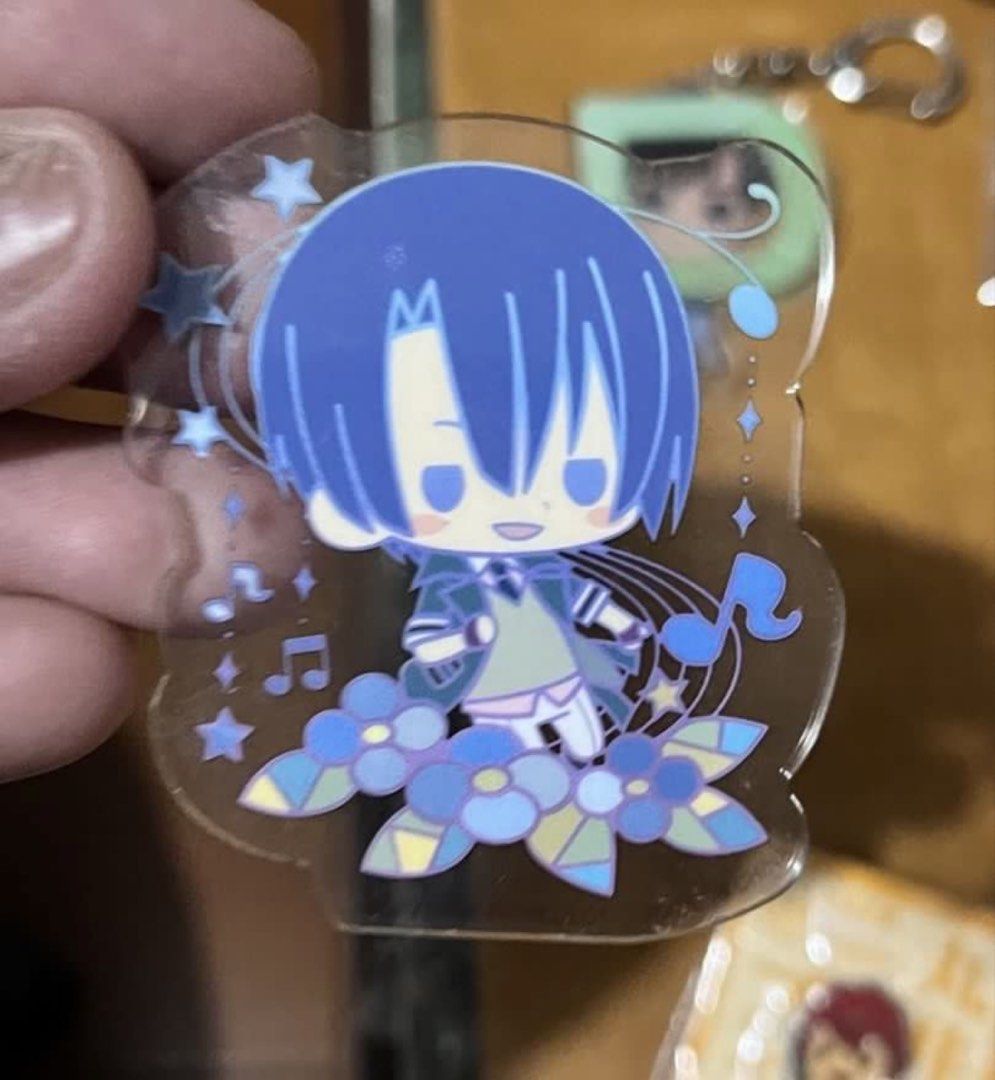 Anime bag charm and pins #6 (Category: Character Goods) located in Paranaque City. Submitted by bonsaiart (Listing ID 1461318117, Image 3). Description: Pre owned Good condition 70+sf Payment via GCASH or paymaya No to meetup No to cop / cod Shipping via j&t only No breaking of set or bundle.