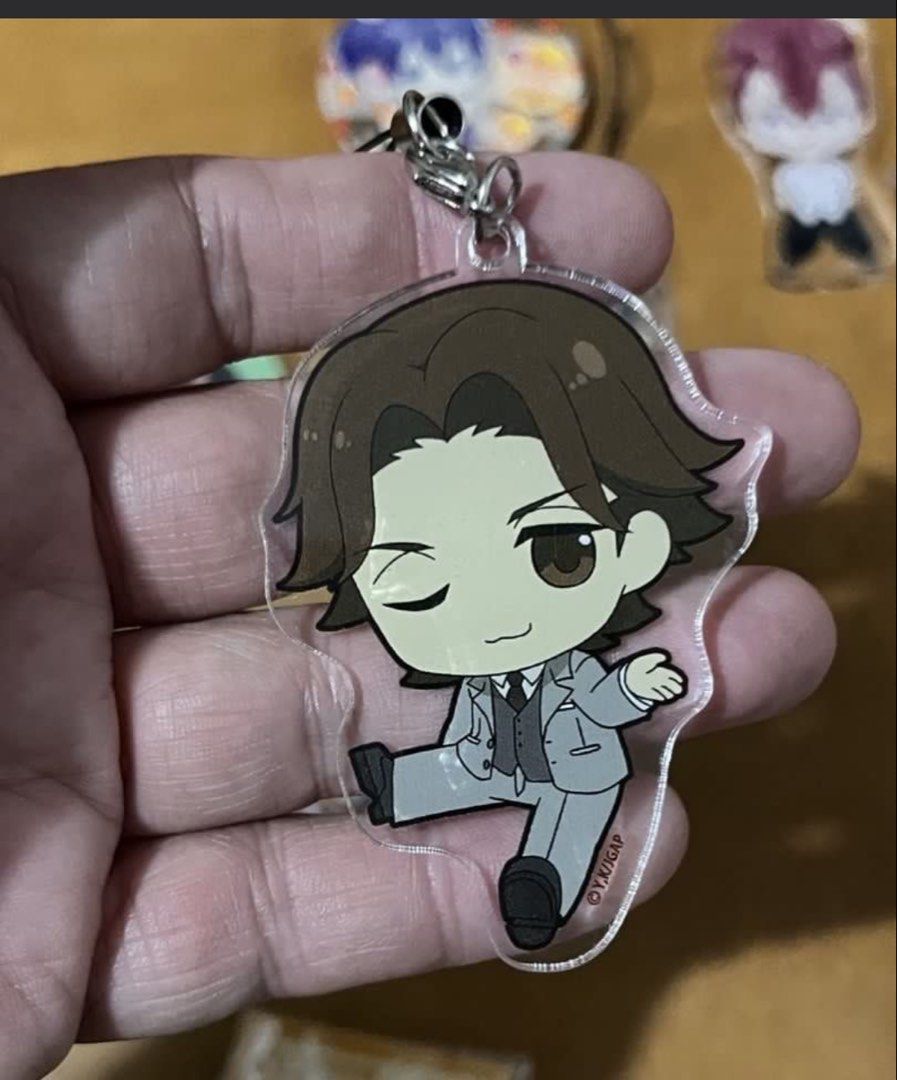 Anime bag charms #5 (set) (SALE) (Category: Character Goods) located in Paranaque City. Submitted by bonsaiart (Listing ID 1461318330, Image 3). Description: Pre owned Good condition 85+sf Payment via GCASH or paymaya No to meetup No to cop / cod Shipping via j&t only No breaking of set or bundle.