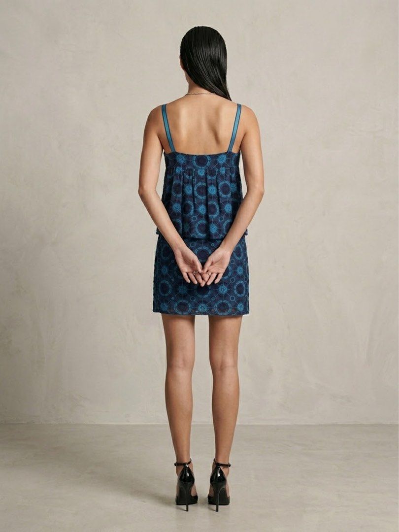 ANNA SUI EMBROIDERED MINI DRESS (Category: Dresses) located in Pasig City. Submitted by vetementsdemanila (Listing ID 1461280049, Image 3). Description: ANNA SUI EMBROIDERED MINI DRESS New without tags Size: 2 Bust: 34 inches Waist: 36 inches Length: 34 inches P1950 PLUS SHIPPING.