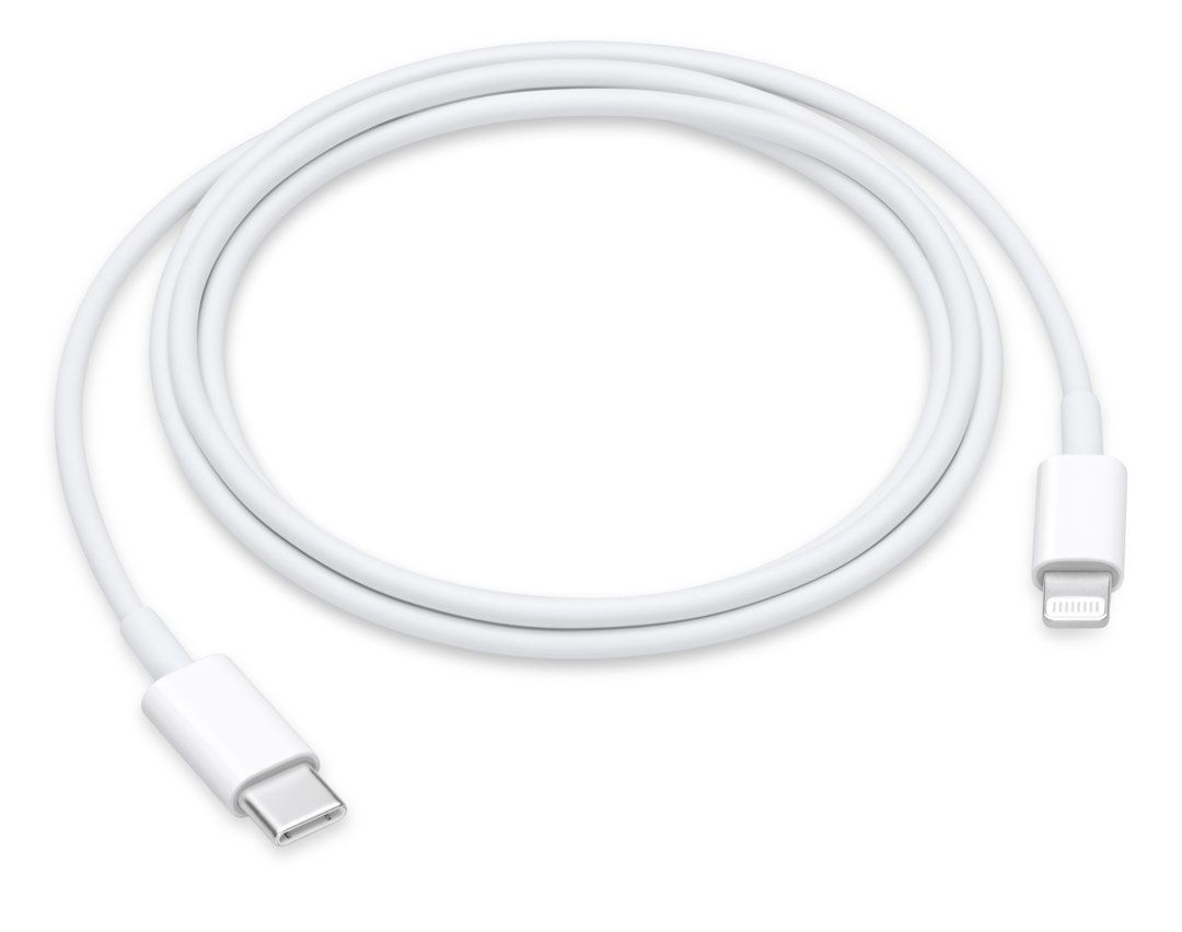 Apple USB-C to Lightning Cable (Category: Chargers & Cables) located in Quezon City. Submitted by chaeyoung324 (Listing ID 1461179118, Image 1). Description: - Genuine Apple USB-C to Lightning Cable - Color: White - Functions: Charging and Data Transfer - Compatibility: Connects iPhone/iPad to USB-C power adapters or computers - Ideal for most modern Apple devices.