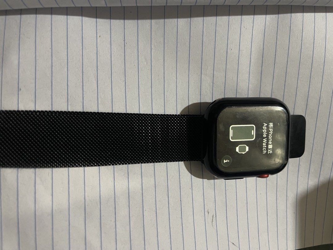 Apple Watch Series 6 (GPS) 40mm Black (Category: Wearables & Smart Watches) located in Baguio. Submitted by nileh (Listing ID 1461231068, Image 2). Description: - Apple Watch Series 6 - 40mm size - Black color - Includes Milanese loop band - Good working condition - Ready for a new owner.