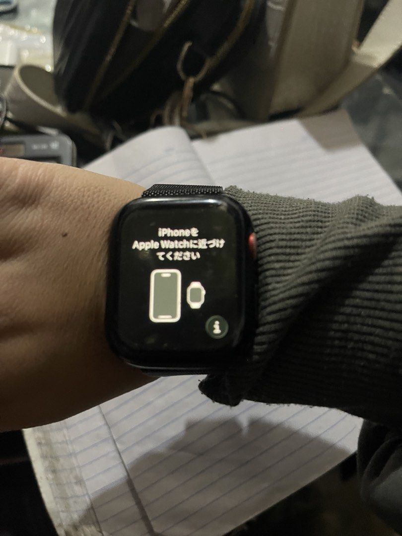 Apple Watch Series 6 (GPS) 40mm Black (Category: Wearables & Smart Watches) located in Baguio. Submitted by nileh (Listing ID 1461231068, Image 3). Description: - Apple Watch Series 6 - 40mm size - Black color - Includes Milanese loop band - Good working condition - Ready for a new owner.