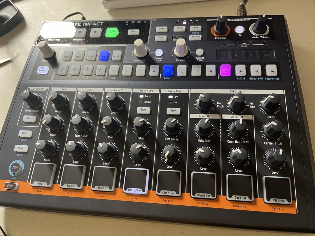 Arturia DrumBrute Impact Analog Drum Machine (Category: Musical Instruments) located in Manila. Submitted by ryanjacob22 (Listing ID 1461282123, Image 2). Description: Arturia DrumBrute Impact - analog drum machine Php 15,000 only No issues, good as new Comes with box RFS: not being used .