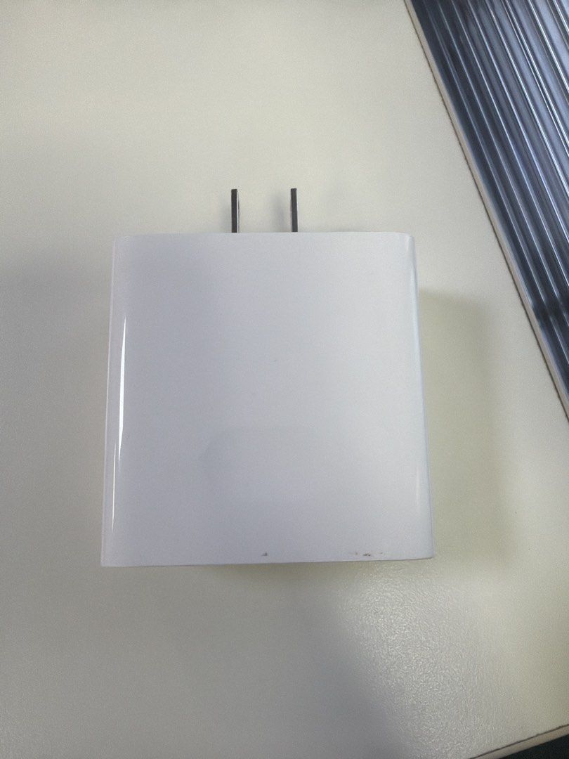 authentic HUAWEI charger 65w (Category: Chargers) located in Manila. Submitted by boccy2023 (Listing ID 1461194749, Image 1). Description: - Authentic Huawei 65W charger - Model: HW-200325UPO - Type: Switching Power Adapter - Input: 100-240V~50/60Hz - Output options: 5V=2A or 9V=2A or 15V=3A or 20V=3.25A - Color: White - Condition: Used, good working order - Made in China.