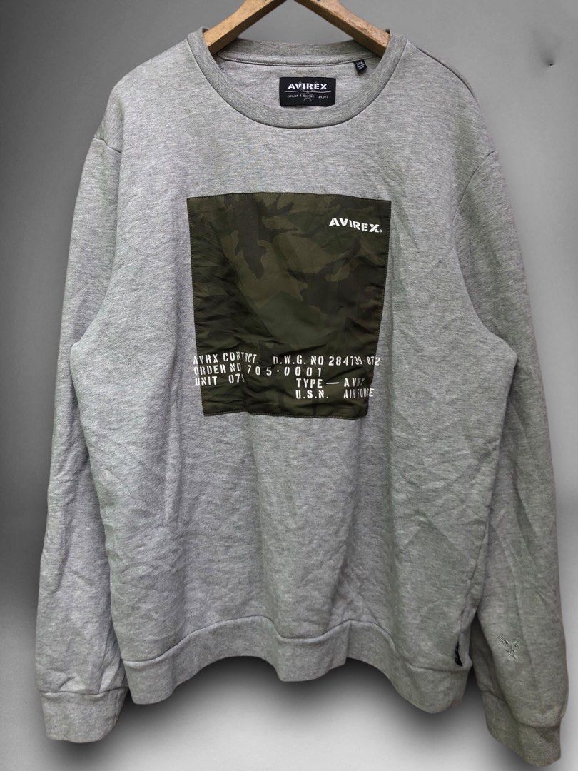 AVIREX CREWNECK (Category: Tshirts & Polo Shirts ) located in Caloocan City. Submitted by -recycle_world. (Listing ID 1461208831, Image 1). Description: 25x29 Xxl ASNEW CONDITION PM IF INTERESTED LASPIÑAS LOC .