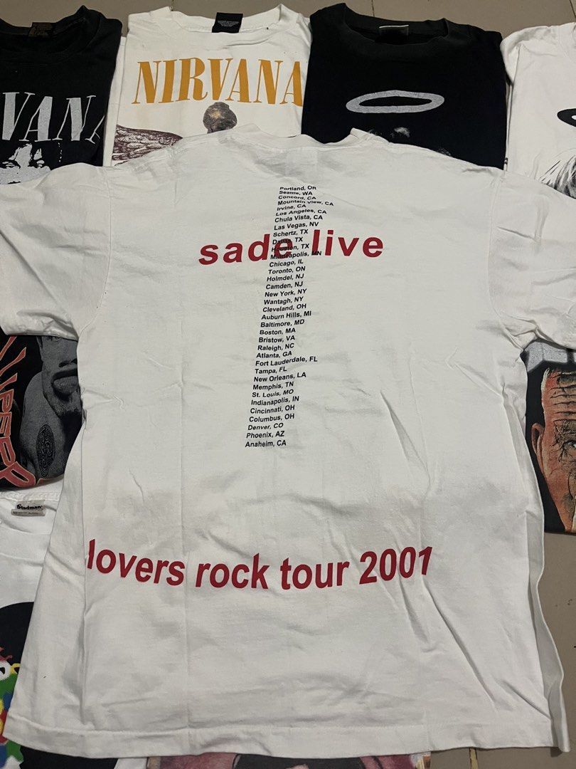 BAND SHIRTS THAI BOOT (Category: Tshirts & Polo Shirts ) located in Alitagtag. Submitted by kuysjireh (Listing ID 1461192602, Image 3). Description: SADE LARGE BJORK LARGE RADIOHEAD LARGE.