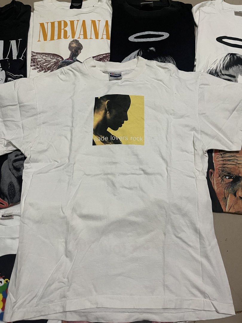 BAND SHIRTS THAI BOOT (Category: Tshirts & Polo Shirts ) located in Alitagtag. Submitted by kuysjireh (Listing ID 1461192602, Image 2). Description: SADE LARGE BJORK LARGE RADIOHEAD LARGE.