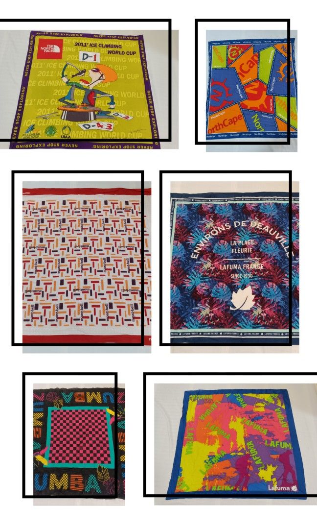 BANDANA New Arrivals (Category: Scarves) located in Cebu City. Submitted by OneStop_ThriftShop_Mo (Listing ID 1461286931, Image 1). Description: BRANDED BANDANAS Preview only For individual listing Price ranges from 250 to 350 Payday Sale💓💓💓 Free Shipping 👍👍👍.