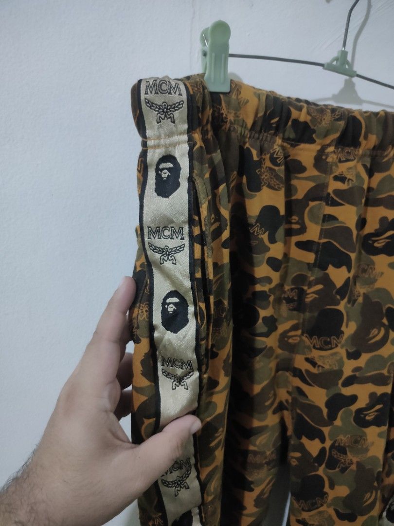 BAPE MCM Camo Short (Category: Shorts) located in Ozamiz City. Submitted by ukaygrails (Listing ID 1461187530, Image 3). Description: Excellent condition Waist 38-40 Length 21.5.