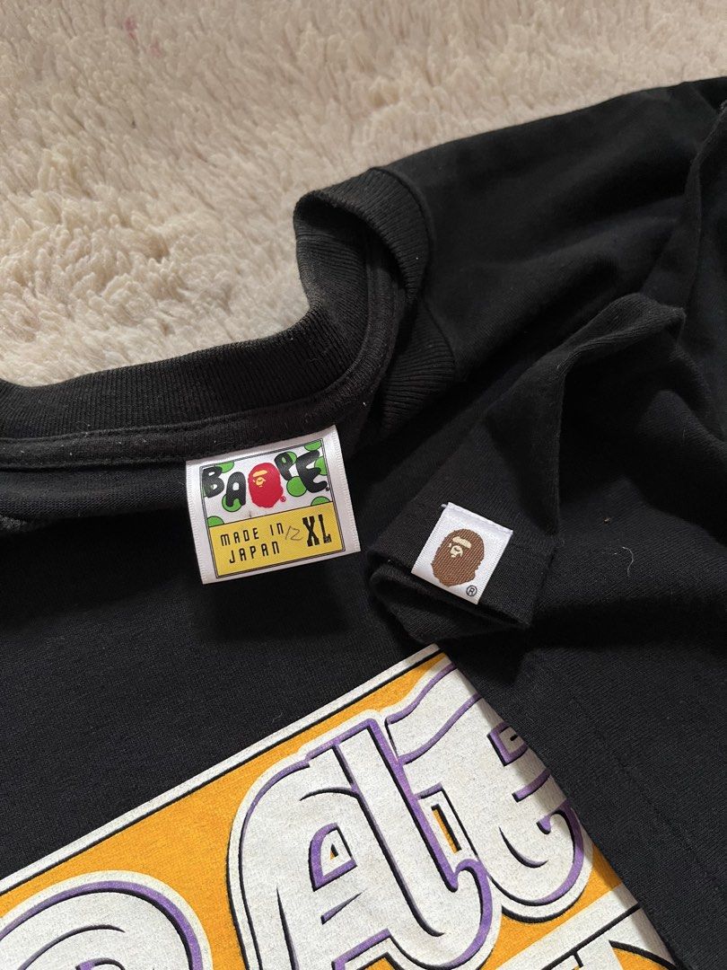 BAPE OG BUSY WORKS (Category: Tshirts & Polo Shirts ) located in Candelaria. Submitted by hiddengems.ph (Listing ID 1461163879, Image 3). Description: SIGN OF USAGE (MINOR FLAW PRINT).